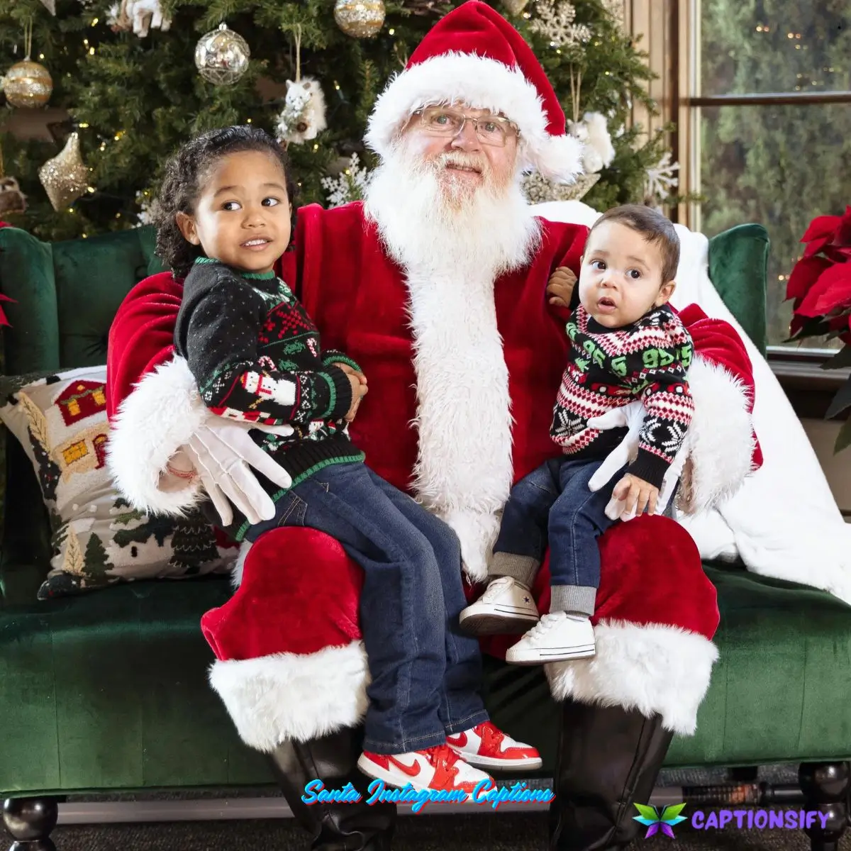 Santa Instagram Captions